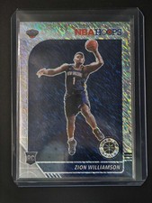 Zion Williamson RC 2019-20 NBA Hoops Premium Stock Rookie Variation Shimmer [3hk