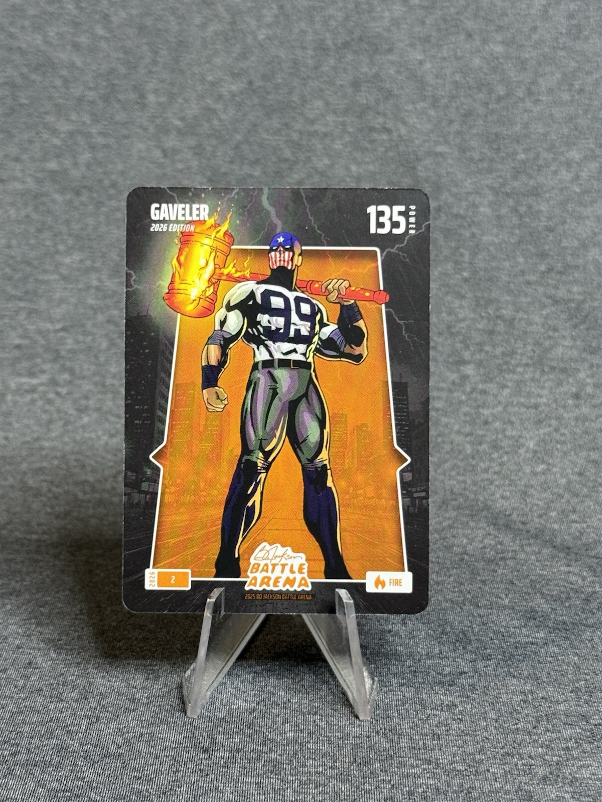 2026 Bo Jackson Battle Arena Griffey Set Gaveler Aaron Judge #2 Fire