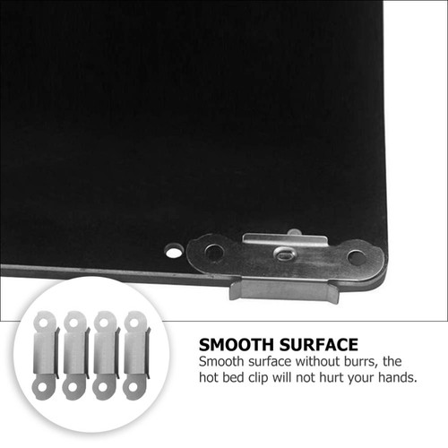 4pcs 3D Printer Accessories Heating Plate Platform Clamps Hot Bed Glass Shelf - Afbeelding 2 van 12