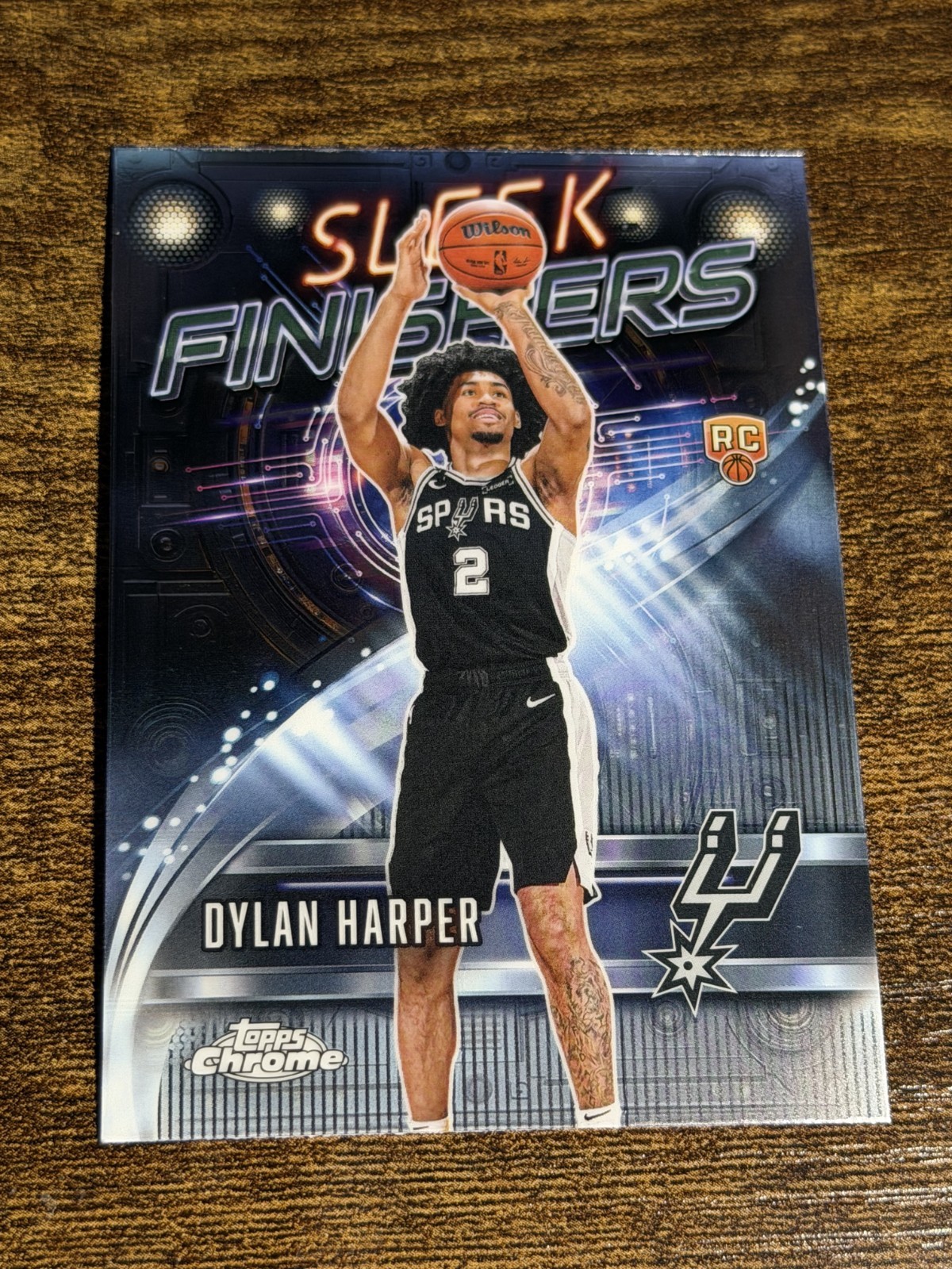 DYLAN HARPER 2025-26 Topps Chrome #SF-22 Rookie Sleek Finishers