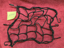 Harley Motorcycle Luggage Rack Cargo Net Black 10" x 16" #6552