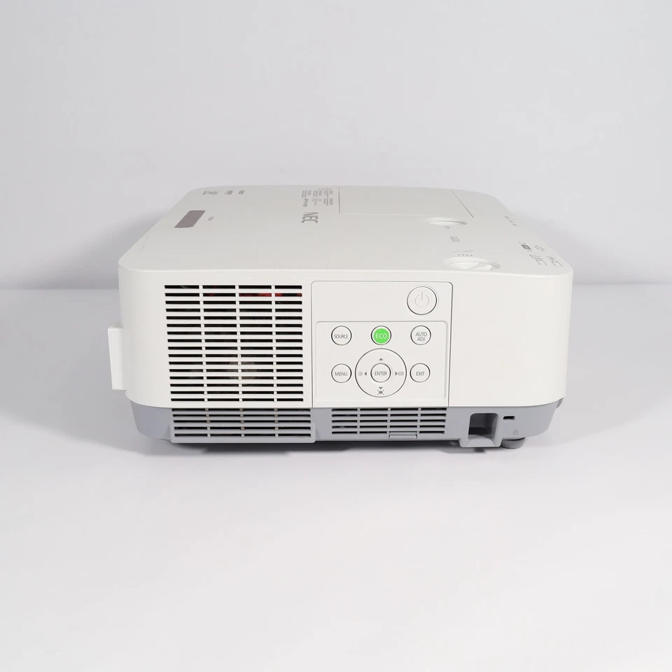 NEC P502W DLP WXGA HDMI Projector | 3101 Filter Hours, 0 Lamp Hours - Image 3 of 4