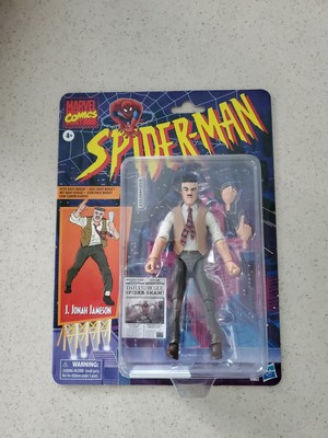 2020 Marvel Legends Spider-Man Retro Card J. Jonah Jameson New Sealed Hasbro