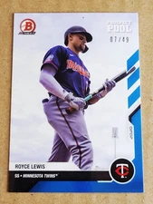 2022 Bowman Next Royce Lewis Image Variation /49 PP-16 Minnesota Twins SP