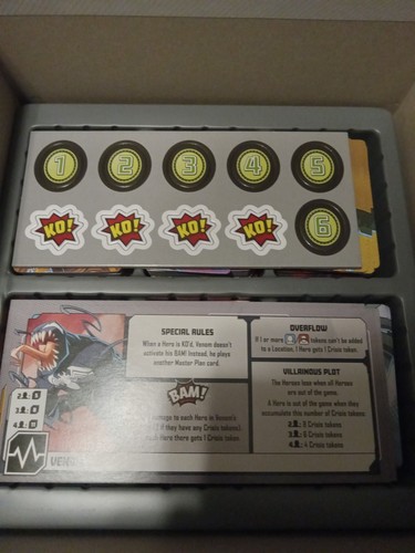 Marvel United Season 1 Stretch Goals Promo Box with Yondu Board Game Kickstarter - Picture 6 of 9