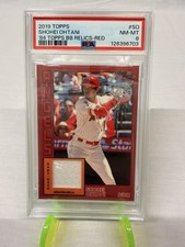 2019 Topps - 1984 Topps Baseball Relics Shohei Ohtani #84R-SO Red /25 (MEM)