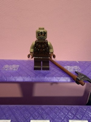 LOR024 Mordor Orc Bald Lord Of The Rings Lego Minifigure, Great Condition