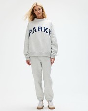 NWT Parke Fleece OG Varsity Mockneck Classic Grey Size XXL