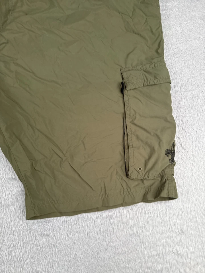 Boy Scouts Shorts Adult 2XL XXL Green Centennial Uniform Supplex Nylon Cargo - Image 2 of 4