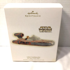 HALLMARK KEEPSAKE ORNAMENT  LUKE'S LANDSPEEDER  STAR WARS - A NEW HOPE - 2009