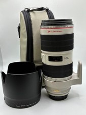 CANON EF 70-200mm 1:2.8L IS USM II LENS - E F 70-200 mm f/2.8 L MARK2 VERY GOOD