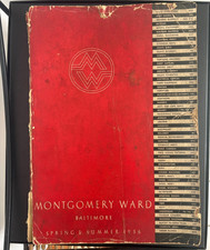Montgomery Ward Spring Summer 1936 Catalog with 704 pages & Complete Index