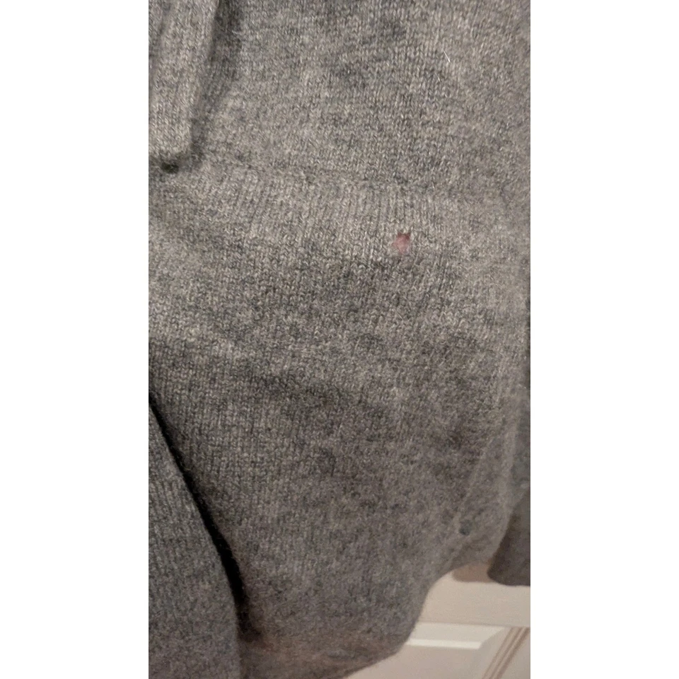 Hillflint Los Angeles Lakers Hoodie 100% Cashmere Gray Pullover Sweatshirt M - Image 4 of 4