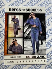 2025 Panini Caitlin Clark Chronicled Dress for Success #65 WNBA
