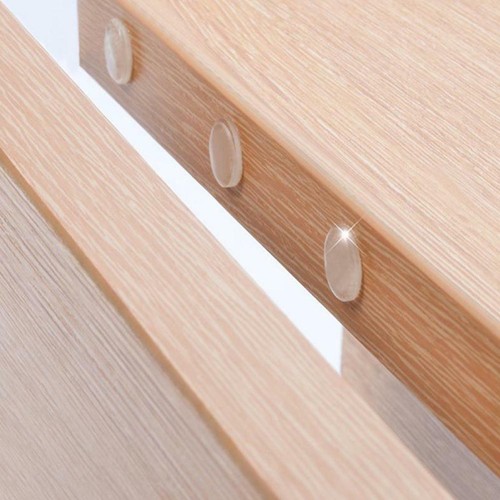118 Pcs Self Adhesive Silicone Gel Round Door Cabinet Feet Bumper Pads J7V9 - Picture 3 of 12