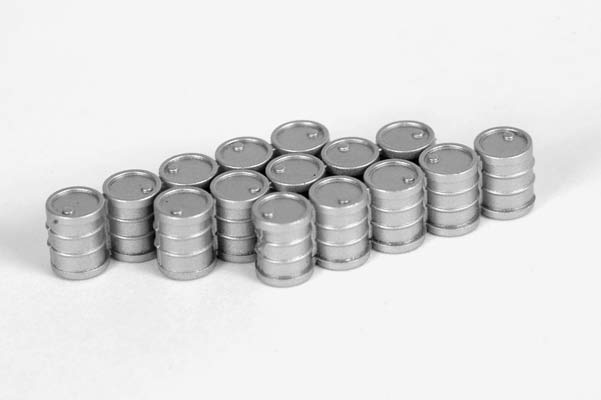 EFE 99609 Street Scene Small Oil Drums OO Gauge (15 Drums Per Pack)