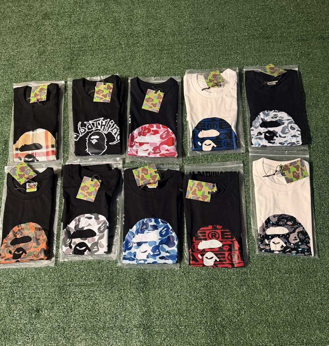 A Bathing Ape Regular Size XS T-Shirts for Men for sale | eBay