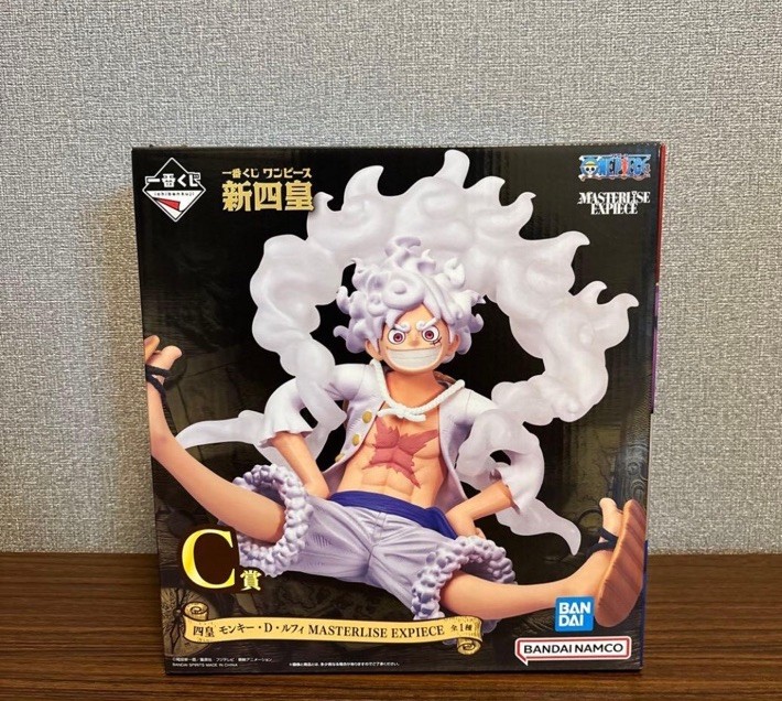One Piece Ichiban Kuji Nuevo Cuatro Emperadores Premio C Luffy Gear 5 Nika Figura Maestro