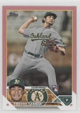 2023 Topps Series 2 Mother's Day Hot Pink 39/50 Freddy Tarnok #608 1h0p