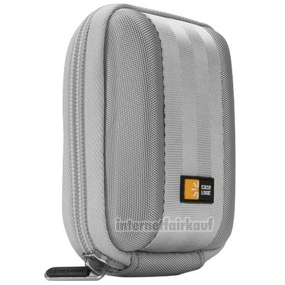 Hartschalen Fototasche silber grau passend für Medion S42017 (MD86901)