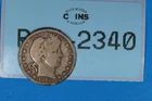 1916 25C LIBERTY HEAD BARBER SILVER QUARTER DOLLAR Early US Type RAW-2340