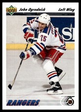 1991-92 Upper Deck John Ogrodnick New York Rangers #476
