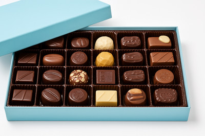 Andy Anand Sugar Free Chocolate Truffles Gift Box   16 Pc Belgian Delight, 60% C