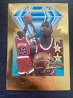 Michael Jordan 1995 Upper Deck Diamond Stars 23KT Gold Card