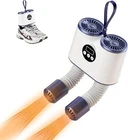 Electric Shoe Dryer with Timer 60°C Constant Heat Ext Hose for Boots Gloves Warm