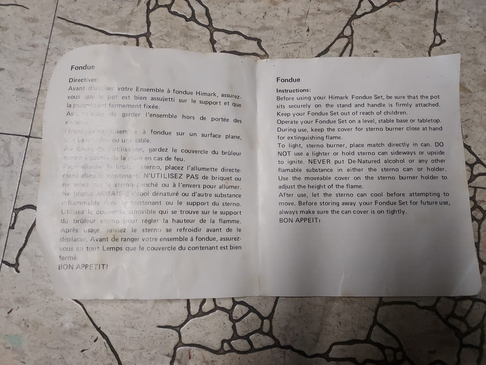 Himark Kitchen Concepts Wedgewood Fondue Set