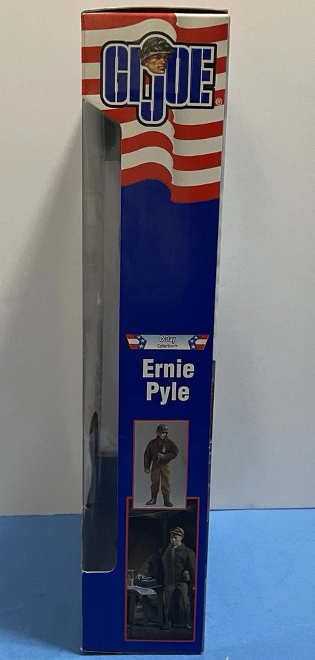 G.I. Figura de acción Joe D-Day Collection Ernie Pyle 12 pulgadas escala 1:6 Hasbro 2001 Foto 2 de 4