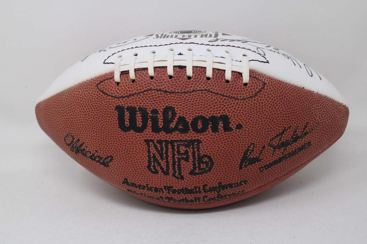 Earl Campbell +4 Football Signed Auto PSA/DNA Oilers HOF Class of