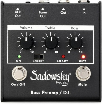 Sadowsky SBP-1 Bass Preamp Pedal