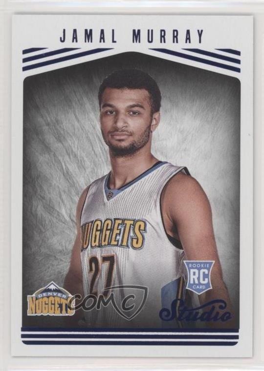 2016-17 Panini Studio Studio Edition Jamal Murray #186 0l8