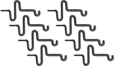 RunNico Bow Gear Holder, Screw-in Hunting Tree Stand Hook with Coating, 8 pcs 