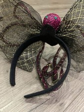 Purple Spider Headband, Black Headband