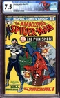 AMAZING SPIDER-MAN #129 CGC 7.5 OW/WH PAGES // 1ST APPEARANCE OF PUNISHER 1974