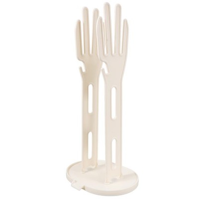 Kitchen Glove Holder with Drain Storage Rack and Water Collection Base Detach...