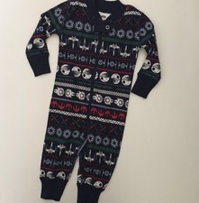 NEW Hanna Andersson Star Wars Pajamas 60cm Baby Size 3-6M 100 Organic Cotton