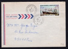 Saint Pierre and Miquelon 1997 Stamp on cover