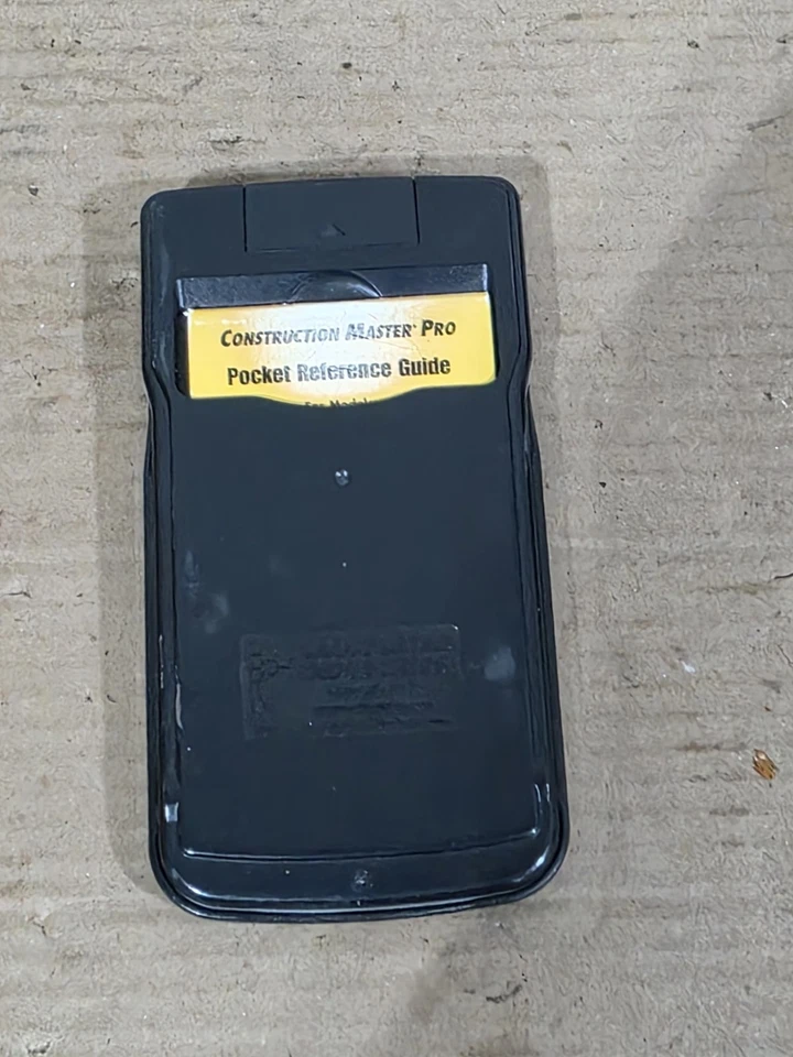 Calculated Industries Construction Master Pro Trig 4080 Calculator w/ Parts Calc - Image 3 of 3