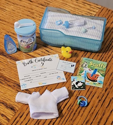 Zuru My Mini Baby Newborn Starter Set (Boy Set #2) -FREE SHIPPING!