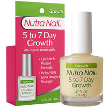 5 to 7 Day Growth Treatment - Fast Keratin Nail Hardener & Nail Strengthener for