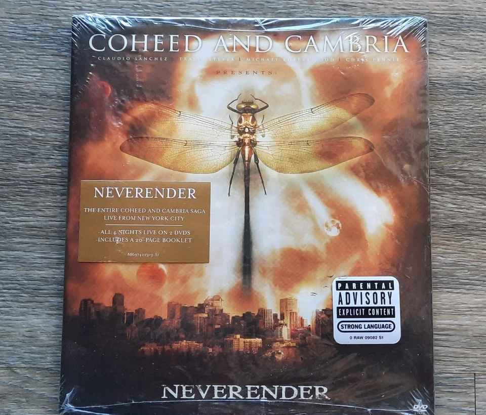 Neverender [PA] [DVD] by Coheed and Cambria (DVD, Mar-2009, 2 Discs) NEW - Image 2 of 4