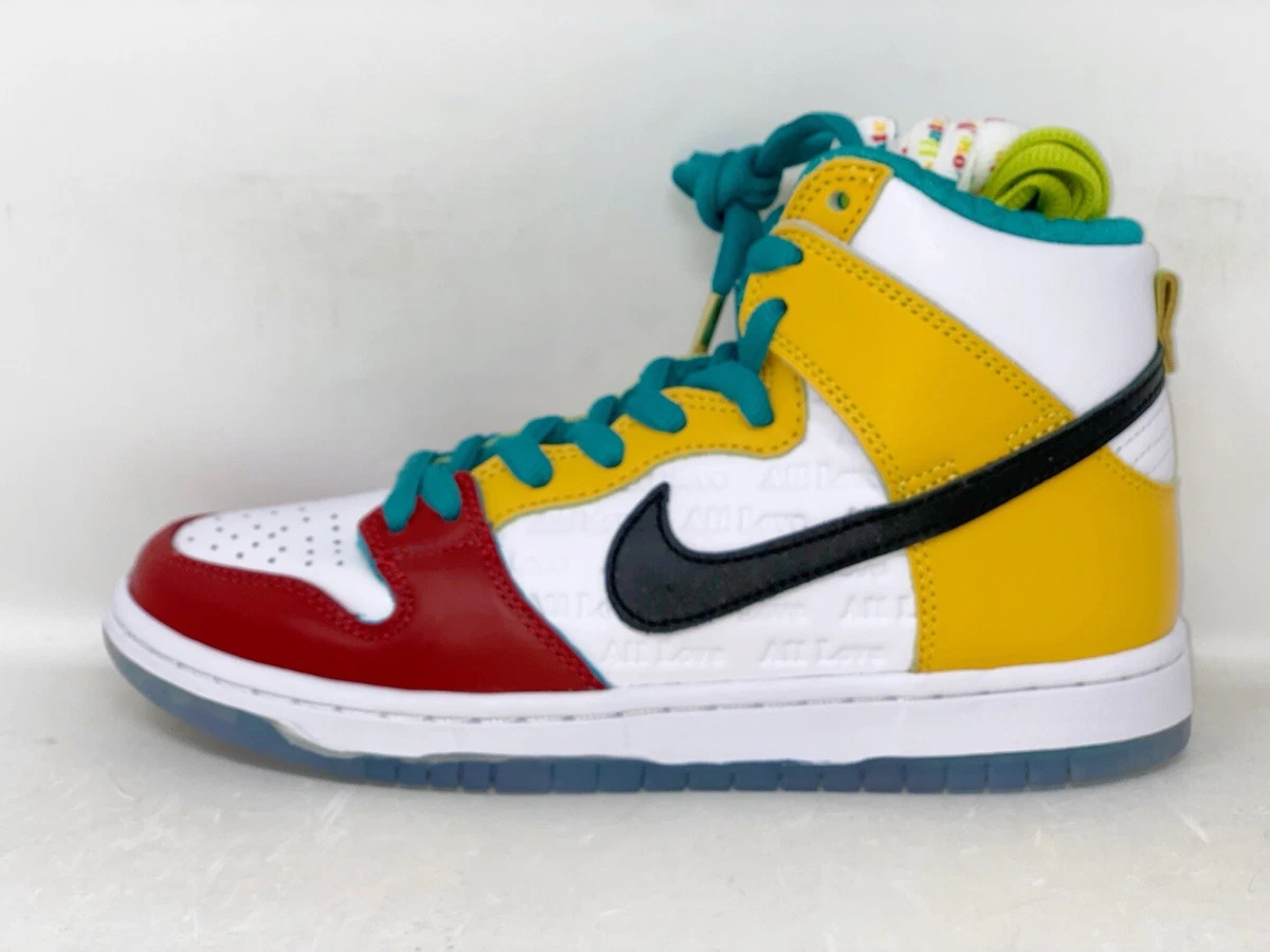 Nike SB Dunk High 'froSkate All Love' Sneakers, Size 5 / 6.5W BNIB