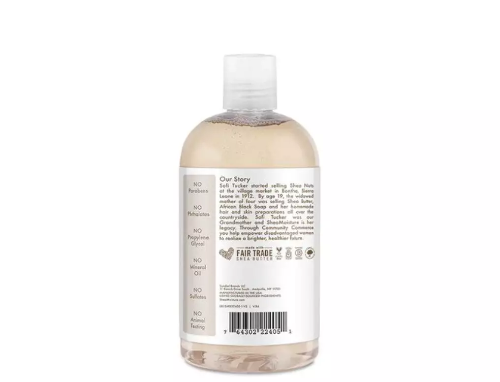 Shea Moisture 100 Virgin Coconut Oil Baby Wash and Shampoo 13oz