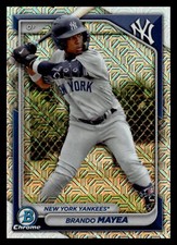 2024 Bowman Chrome Mega Box Mojo Refractor Brando Mayea #BCP-84