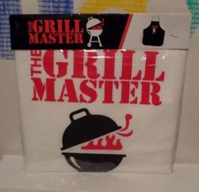 The Grill Master Outdoor BBQ Apron New Sealed ONE SIZE FITS MOST