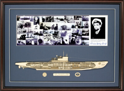 Cutaway Model Signed Edition of Type VII U-Boat - Made in the USA