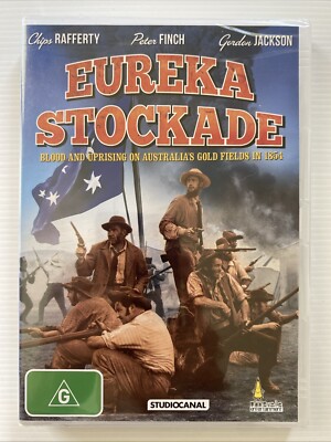 DVD - EUREKA STOCKADE (1949) R4 - Peter Fich - Chips Rafferty - NEW & SEALED